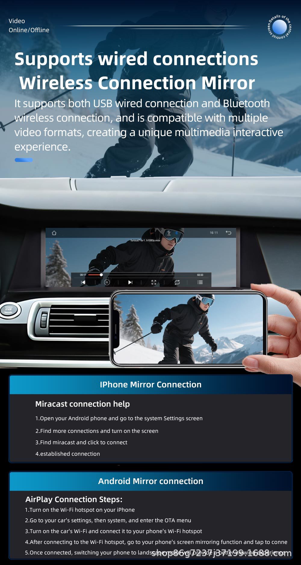 Suitable for Bmw Gt F07 10.25inch Android Car Navigation Large-Screen Central Control All-In-One Gps Car Navigation System