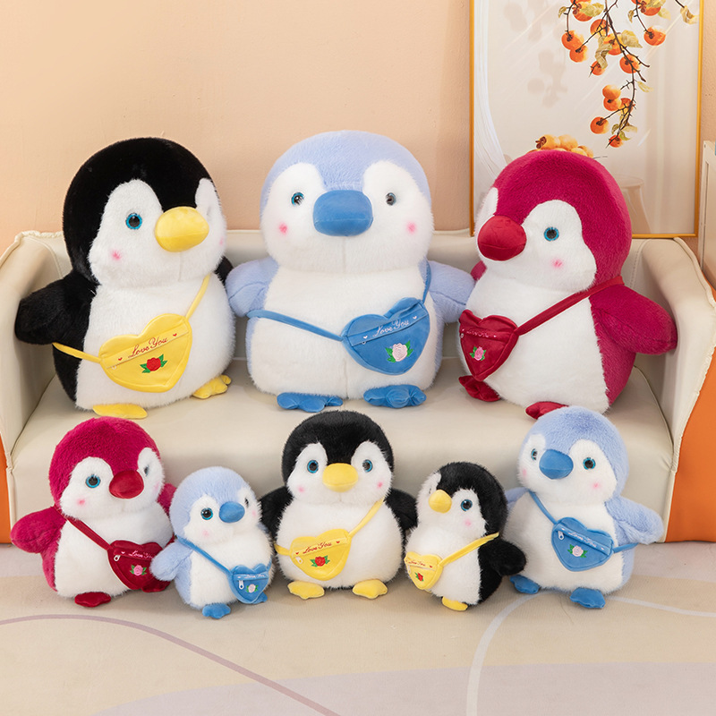 Cross-Border Cute and Soft Penguin Plush Toy Doll Children's Stuffed Animal Birthday Gift High-End Gift for Friends Cross-Border Cute and Soft Penguin Plush Toy Doll Children's Stuffed Animal Birthday Gift High-End Gift for Friends