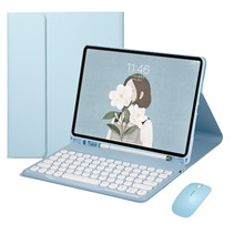 适用iPad第110代蓝牙键盘10.9.7英寸圆帽air5妙控mini6无线蓝牙套