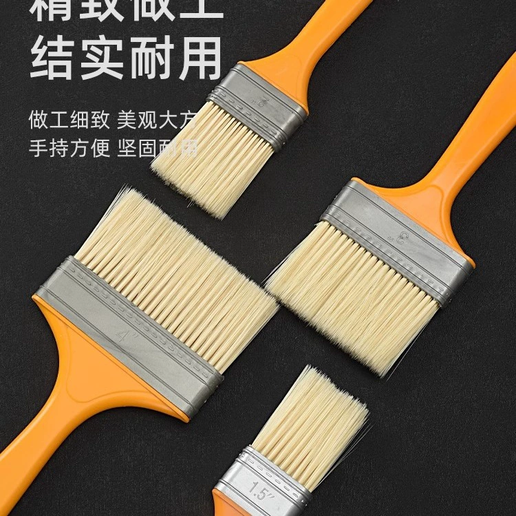 Plastic hygienic brush, soft paint for home use