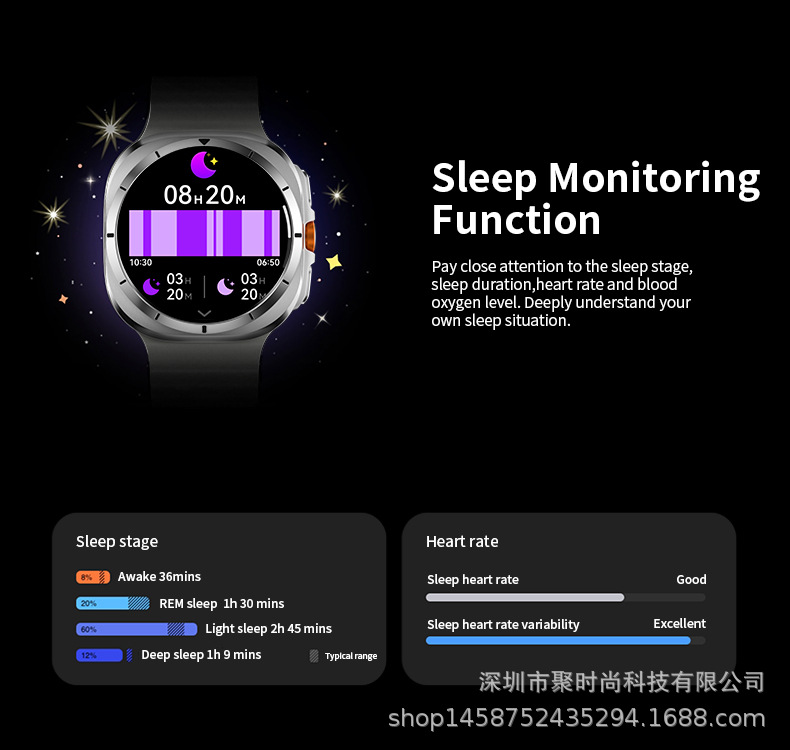 js watch7 ultra Bluetooth Call Smartwatch Voice Assistant Weather, Music Heart Rate, Blood Pressure undefined