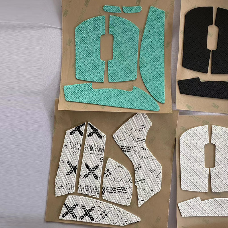 Logitech GPW Gen 1 Gen 2 Anti-slip Mouse Skins with Herringbone Pattern Lizard Skin and Mouse Print Collection Protective Skins