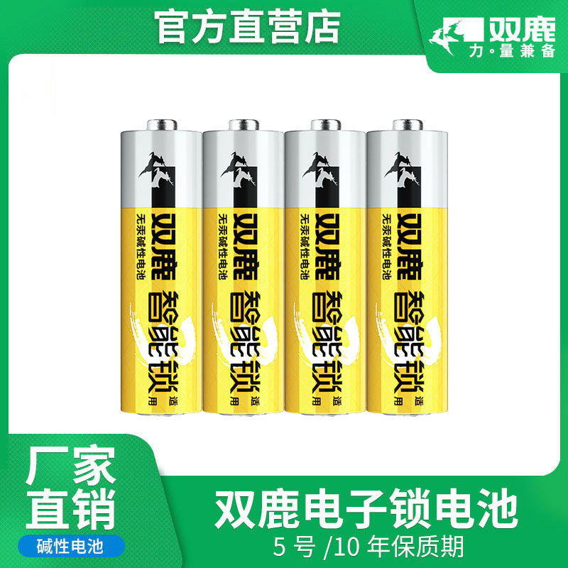 Shuanglu No. 5 3Rd Generation Smart Electronic Lock Alkaline Battery Lr6Aa Password Fingerprint Anti-Theft Mercury-Free Dry Battery Wholesale Shuanglu No. 5 3Rd Generation Smart Electronic Lock Alkaline Battery Lr6Aa Password Fingerprint Anti-Theft Mercury-Free Dry Battery Wholesale
