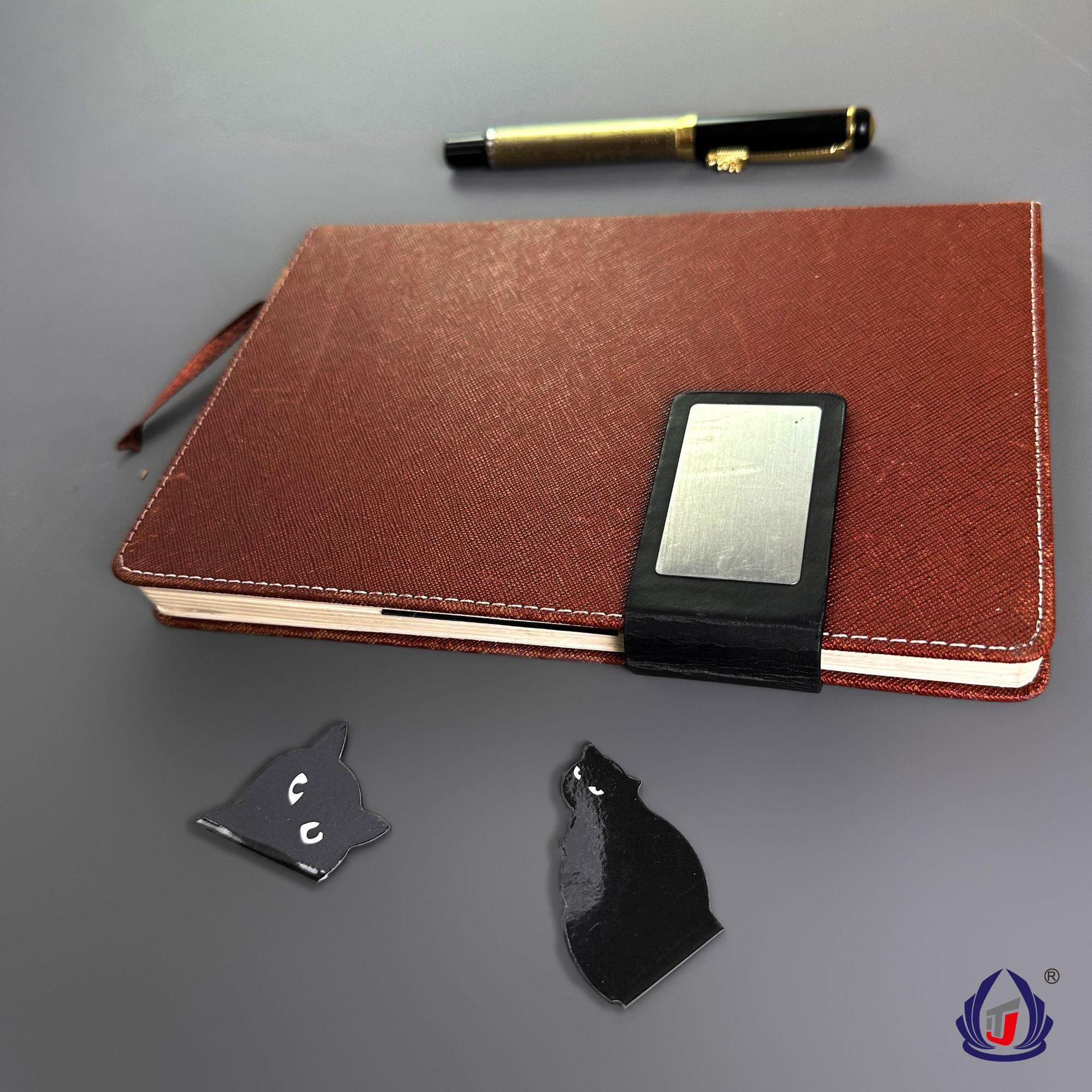 Cute Black Cat Bookmark