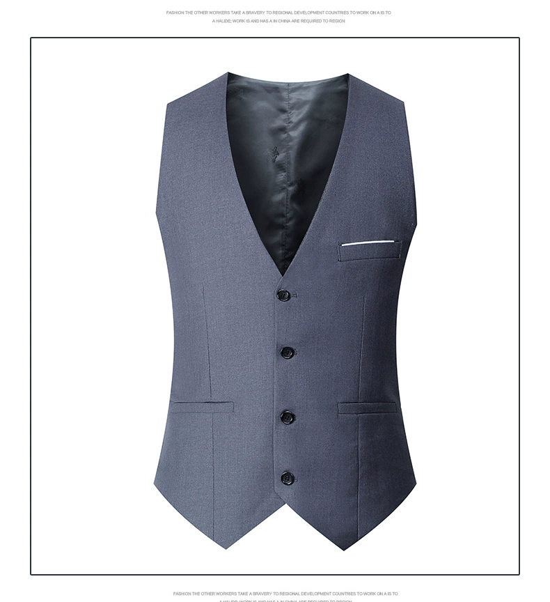 Жилет, костюм для работы, slim fit, корейский стиль