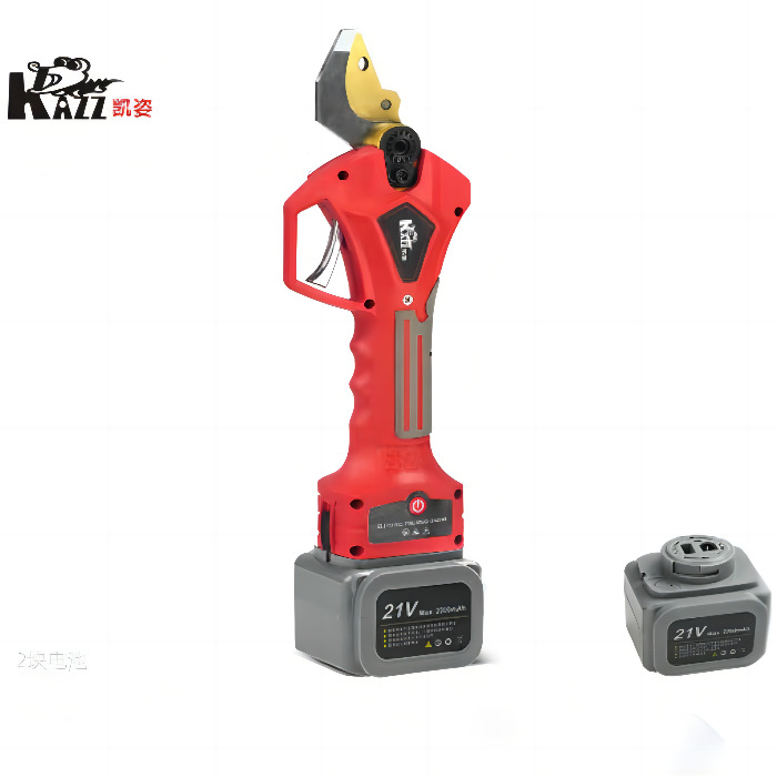 凯姿（KAZZ）电动修枝剪果树电剪刀充电式锂电无线电剪子3.2公分