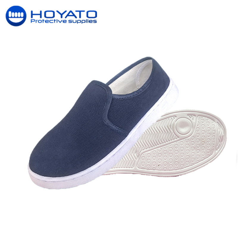 防静电皮革中巾工鞋防滑耐磨柔软轻便舒适方便清洁无尘车间工作鞋