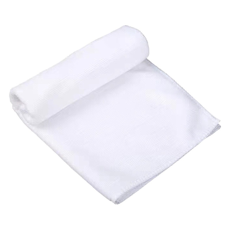Microfiber Cutting Edge Hotel White Towel Wholesale Hotel Disposable Foot Bath Towel Bath Hair Salon Hair Salon Hand Towel