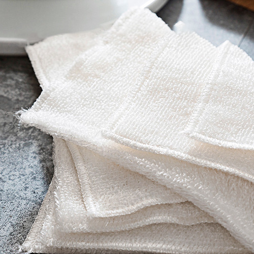 Xiyi Ou bamboo fiber cleaning towel kitchen dishwashing pot rag does not stick to oil and is easy to clean plant fiber dishwashing towel