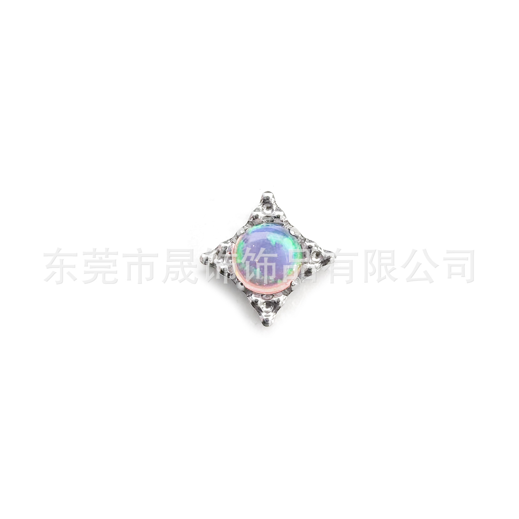 极光澳宝 Star 芒 Ear Stud F136 Titanium Alloy Studded 澳宝 Helix Cartilage Stud G23 Titanium Piercing Jewelry 厂家