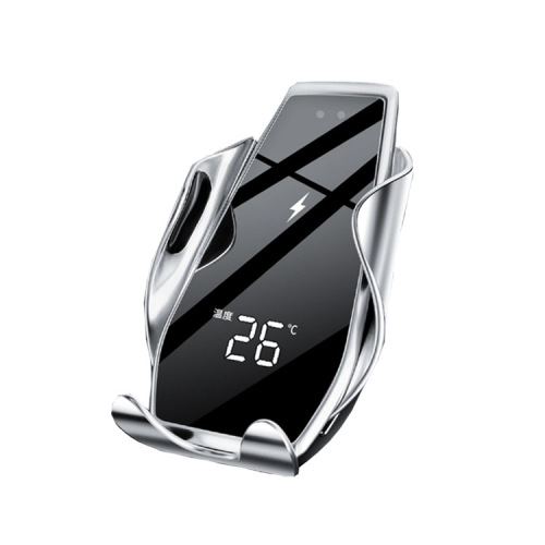 Smart induction wireless fast charging car navigation bracket electric opening and closing automatic induction car universal mobile phone holder