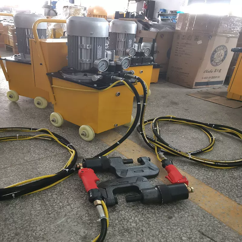 顶力机械DYM-1风管液压铆钉机1.5KW电动液压铆接钳铆接作业可定制