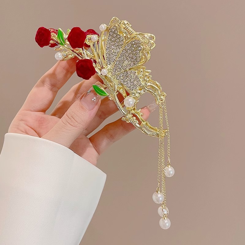 Clip de metal de alta calidad, en la parte posterior de la cabeza, horquilla grande para la cabeza, horquilla para niños, horquilla nueva horquilla 2025, pinza de tiburón