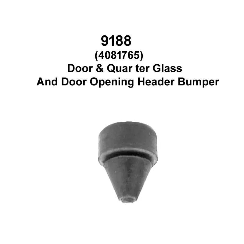 橡胶保险杠套件Glove Box Door Bumper3693292 4137121 3688811