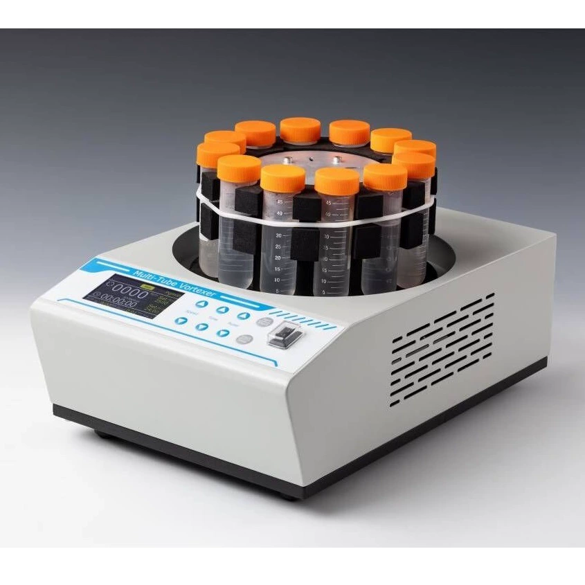 MS400 Многотрубчатый вихревой гомогенизатор обрабатывает 26 образцов за один раз 500-3000 об/мин 3 мм горизонтальный поворот