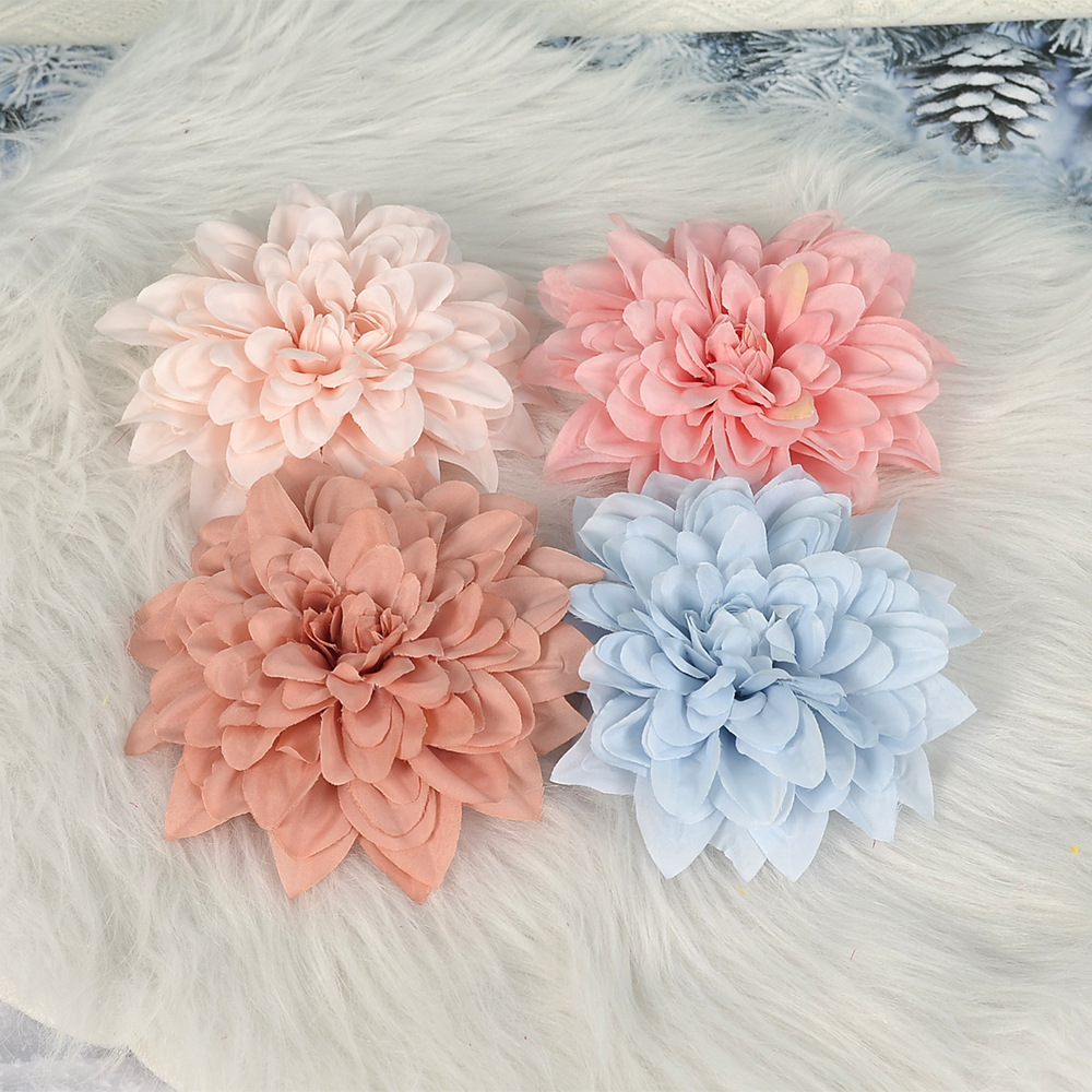 SL Large Flower Flower Head Wedding Flower Material Wedding Hall Flower Decoration Picking Proper Home Decoration Silk Flower 3