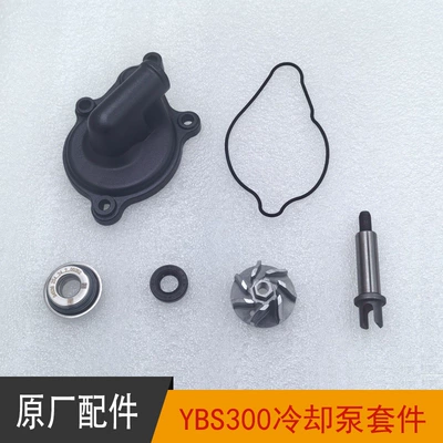 Hengjian S7 Huayang Kewei Si Zuma Off-Road Vehicle Longxin Ybs300 Engine Cooling Pump Cover Water Pump Cover Impeller (Motorcycle engine and accessories) - cooling-pump-kit-black