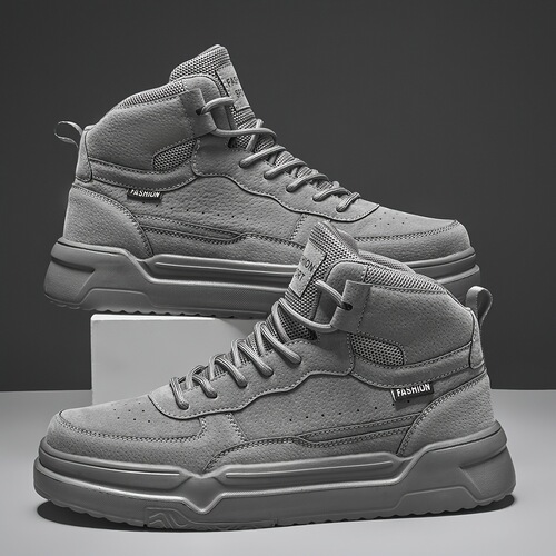 Men's High Top Skate Sneakers Comfortable Breathable