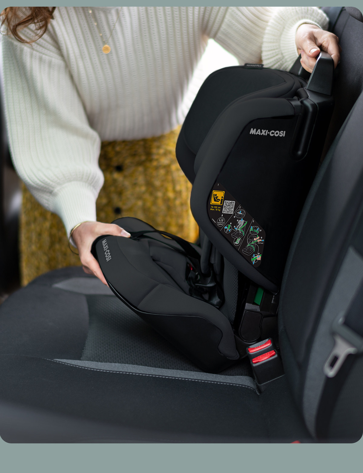 Maxicosi Portable Safety Seat Little Elf Nomadplus Foldable Kidsren's Baby Car