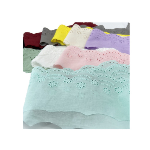 10cm Wide Colorful Cotton Lace Hollow Edge Lolita Princess Dress Costume DIY Home Sofa Accessory