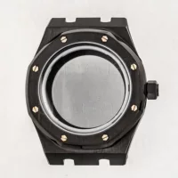 Часы Корпус Royal Oak 42mm Модифицированный Корпус Многоцветная заклепка подходит с механическим механизмом NH35 NH36