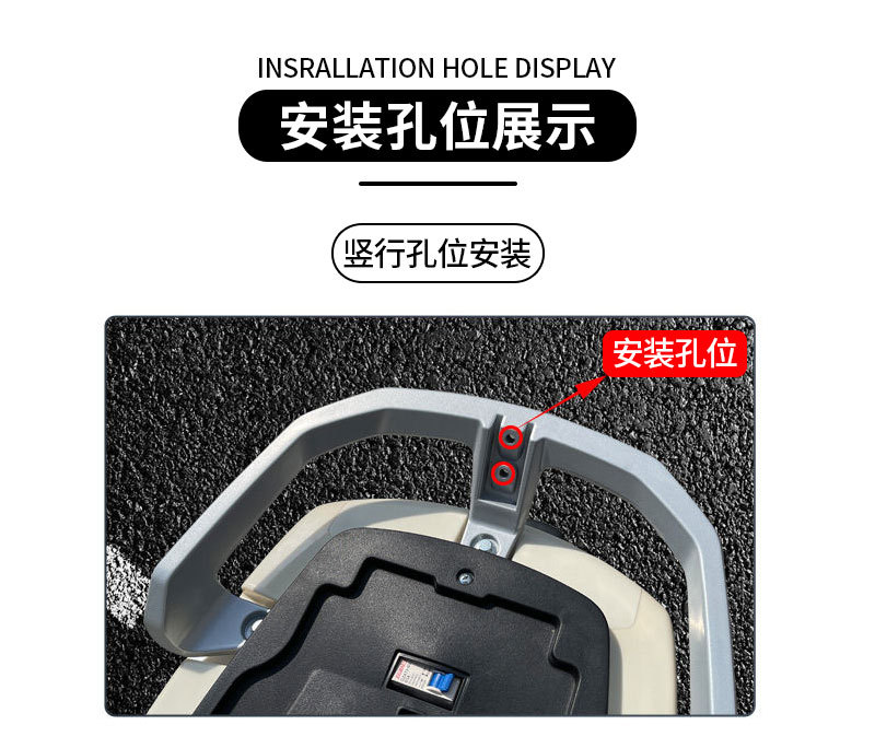 Electric Vehicle Trunk Bracket, Electric Bike Rear Rack, Tail Box Extension, Rear Bracket, Taolin Backrest Modification Accessories