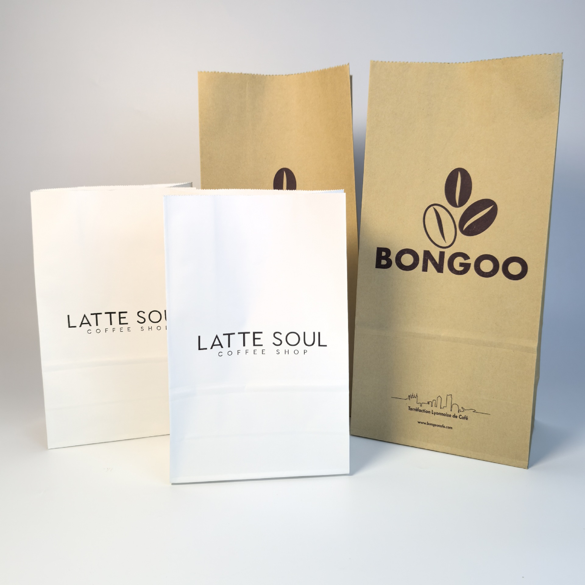 牛皮纸袋方底袋烘培防油包装袋可印LOGO外卖袋收纳打包袋