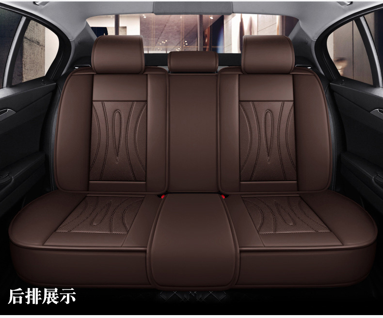 Factory Direct Sales of All-Season Universal Car Seat Cushions, All-Season Wear-Resistant Water-Resistant Full Leather Universal Car Seat Cushions
