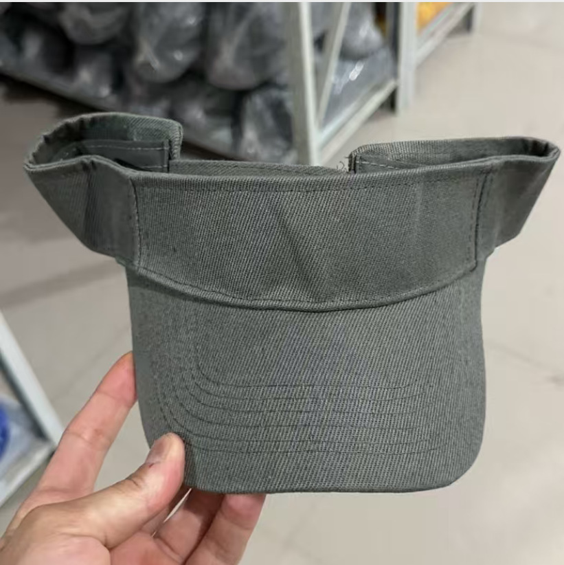 Sombrero de protección solar de verano para mujer, gorra deportiva para correr, gorra de béisbol, visera de color sólido para hombre, sombrero para mujer
