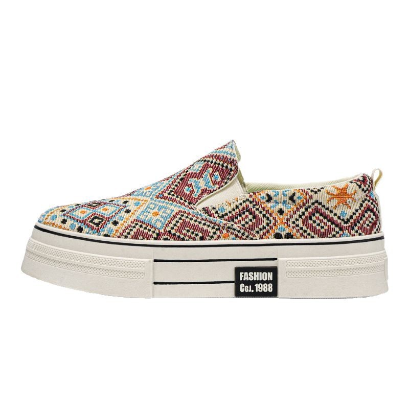 Vento nacional de flores camufladas, zapatos de skate de moda para hombres, estudiantes al aire libre, zapatos de moda para hombres.