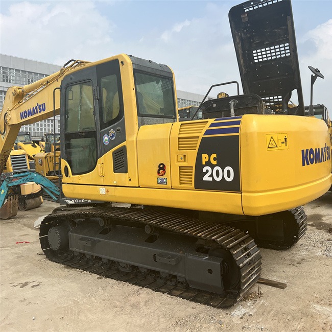 Exportación de Costa de Marfil de segunda mano Komatsu PC200 - 8 excavadora con buen rendimiento y garantía de calidad image 3