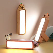 创意新款USB充电壁灯台灯小夜灯手提灯带支架补光灯车载室内灯厂