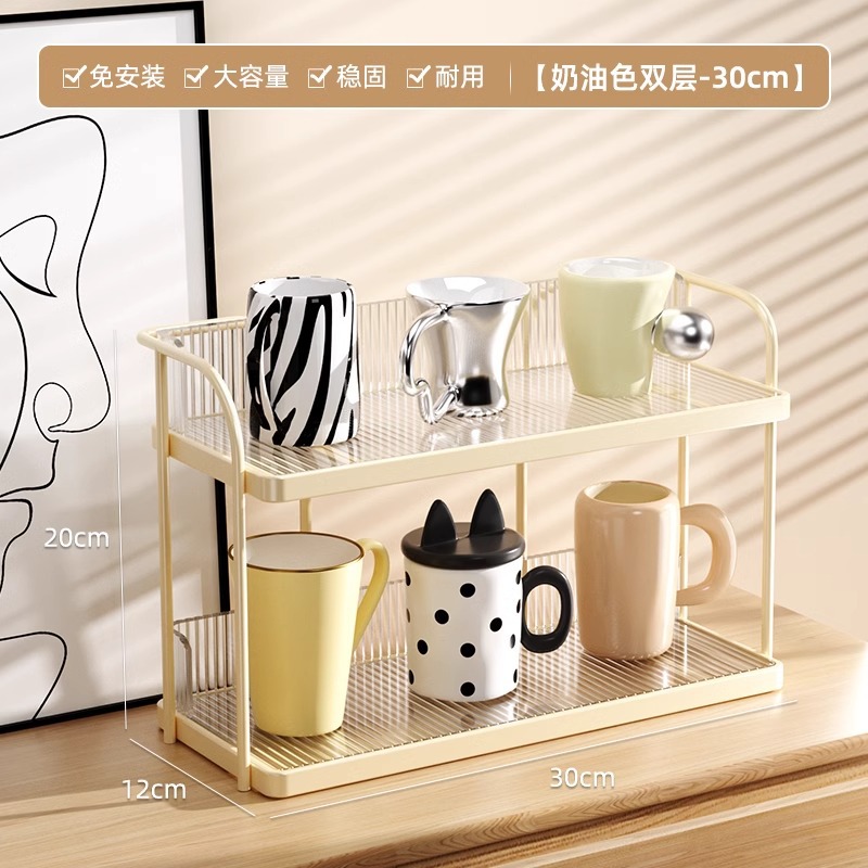 Estante de escritorio acrílico inodoro inodoro inodoro lavabo estante de almacenamiento cosméticos sala de estar caja de almacenamiento