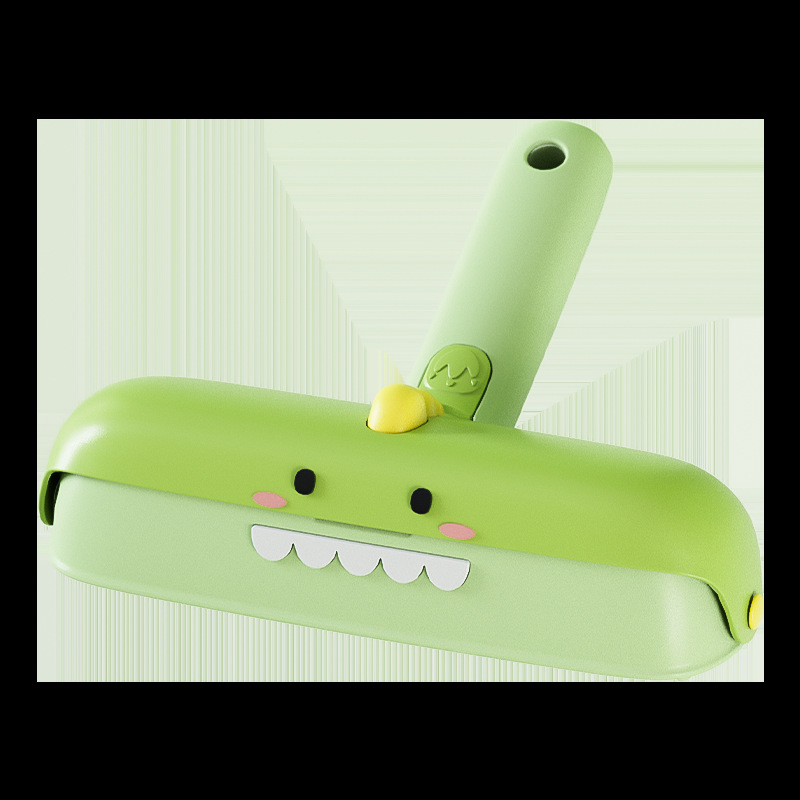 Cepillo de depilación para mascotas, limpiador de pelo de perro de gato de dinosaurio, suministros para gatos, ropa de cama pegajosa de pelo de mascota, cepillo de afeitado