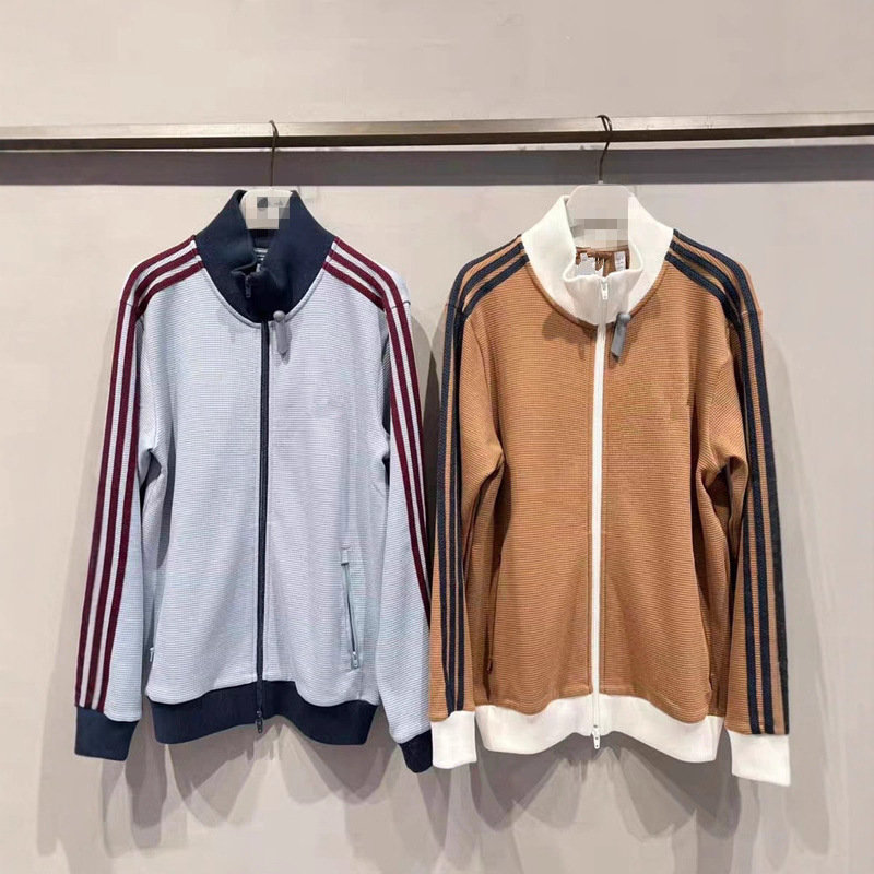 秋冬款有标男子华夫格外套刺绣小标休闲夹克情侣款KB8952|undefined