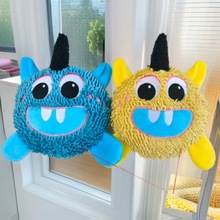 拖把绒独角兽发声宠物互动毛绒玩偶耐撕咬磨牙狗狗玩具