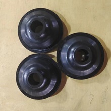 定制橡胶防尘罩橡胶过线护套汽车设备线路防护套护线防水耐磨