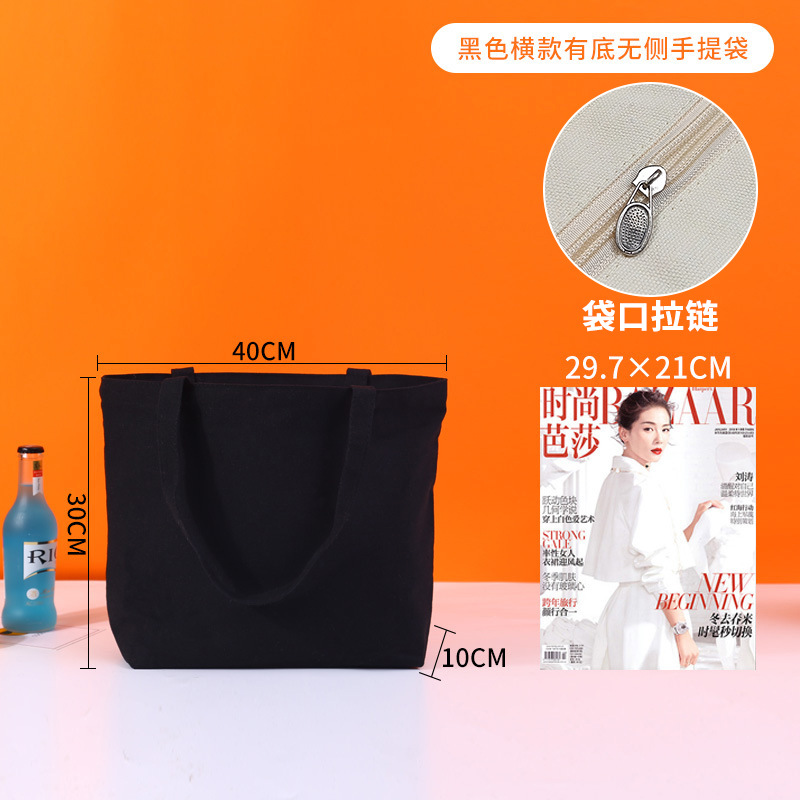 Bolso de lona blanco personalizado punto en blanco bricolaje bolso de lona pintado a mano bolso de algodón con cremallera bolso de mano logotipo personalizado