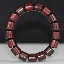 红酸枝桶珠手串 红酸枝佛珠男女手串  文玩装饰饰品工艺厂家