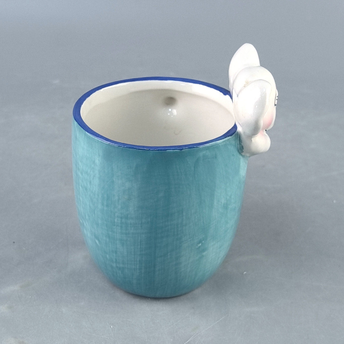 Creatividad transfronteriza 3D elefante taza de cerámica animal encantadora dibujos animados de alto valor práctico regalo de cumpleaños creatividad