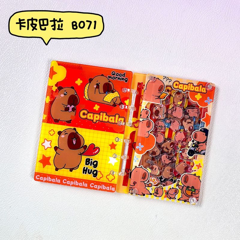 日本の漫画 A7 ルーズリーフノートブックかわいいガーリーハート高価値アニメ学生アクリル|undefined