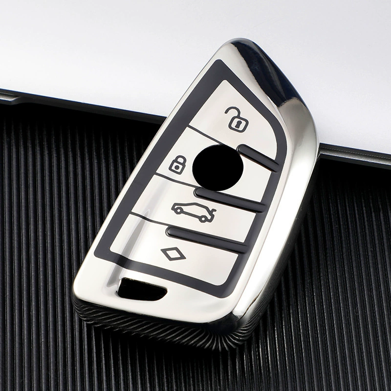 Чехол для автомобильных ключей BMW подходит для 5 Series 3 Series 7 Series 1 Series X3 blade x1x5x7 Чехол для ключей ТПУ винил