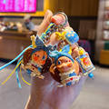 Acessórios de pingente de boneca boneca feita à mão diy estrela bonito frisado telefone móvel pingente de carro chaveiro pingente de boneca 13