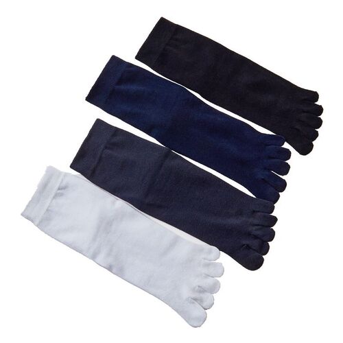 Wholesale new Japanese and Korean five-toe socks men's five-toe socks cotton mid-calf split-toe socks sweat-absorbent four-season sports socks large size