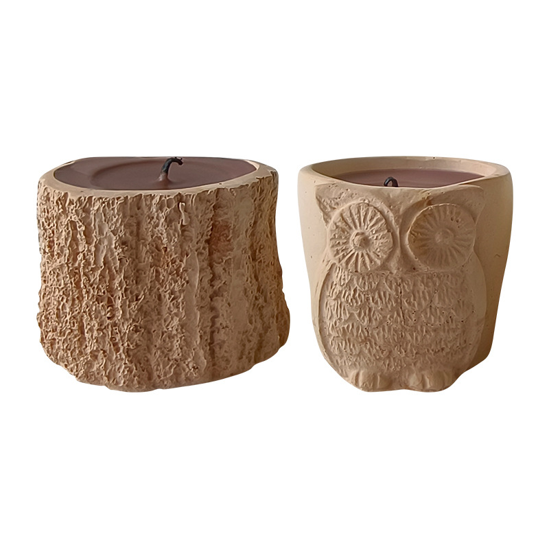 Molde de silicona para maceta de bricolaje, abrasivo de maceta hecho a mano, candelabro geométrico, taza de cera, vela de aromaterapia, molde de epoxi