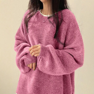 D 18937 Women's Slit Sleeve Sweater �_���L��ë��