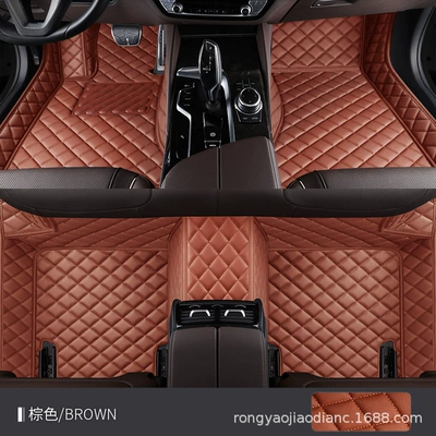 Modelə uyğun ayaqaltı mat fully surrounds the car interior - single-layer-xpe-foot-pad-color