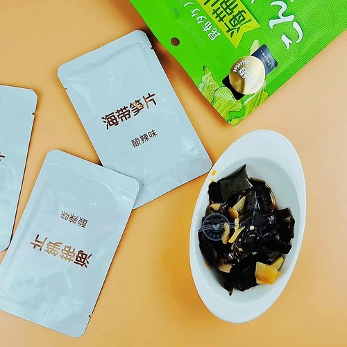 Jinyu kelp mountain bamboo shoots 160g bagged spicy and sour crispy bamboo shoot snack summer casual spicy snack kombu