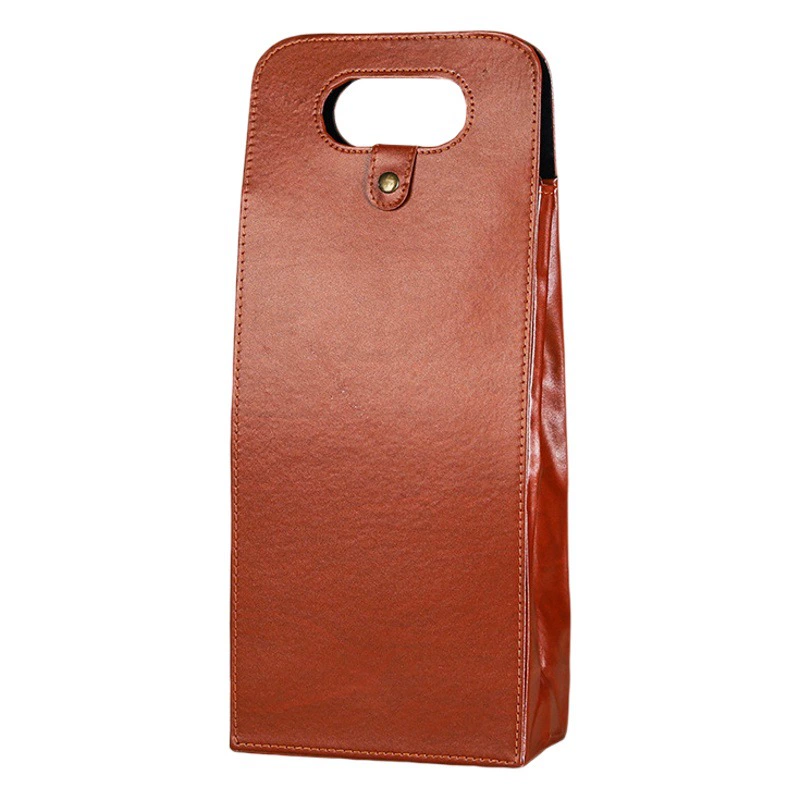 Красное вино подарочная сумка двойная красное вино упаковка подарочная коробка кожаная сумка