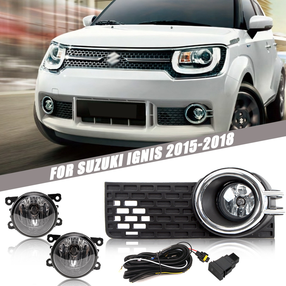 Aplicable a Suzuki 15 16 17 18 años de importación Ingnis conjunto de lámpara de niebla delantera de luz de viaje diurna